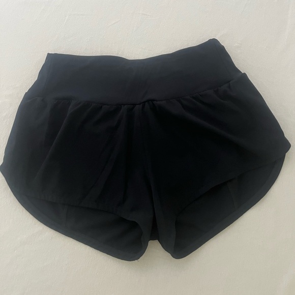 The Gym People High Waisted Black Running Shorts Quick Dry 3” Inseam Large - Picture 5 of 11